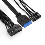 Компьютерный корпус Minitower ExeGate EX284033RUS BA-204U-350W-8 (mATX, БП AA350 с вент. 8см, 2хUSB+2хUSB 3.0, аудио, черный), фото4