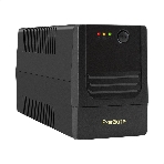 Источник бесперебойного питания ExeGate Power NB-800.LED.AVR.2SH (800VA/480W, LED, AVR, 2*Schuko, батарея 12V 9Ah, Black), фото 1