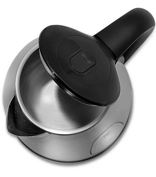 Чайник электрический Vitek VT-7039, 2200 Вт, серебристый и черный