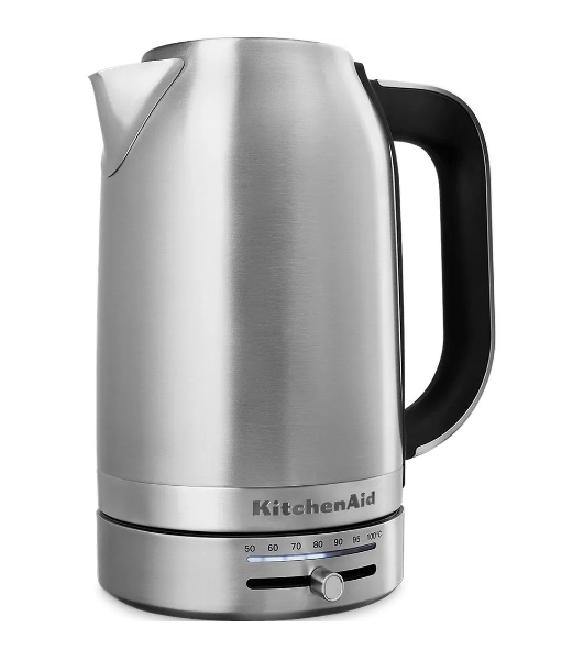 Чайник электрический KitchenAid 5KEK1701ESX стальной, 1.7 л, 2400 Вт