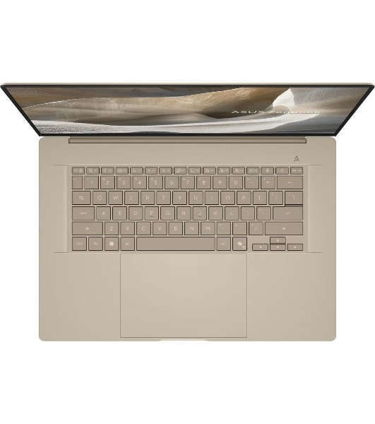 Ноутбук Asus Zenbook A16 UX3607OA-SQ020W/16'/OLED/Qualcomm Snapdragon X2 Elite Extreme/48Gb/1Tb SSD/Qualcomm Adreno/Windows 11 Home/бежевый/1.2kg