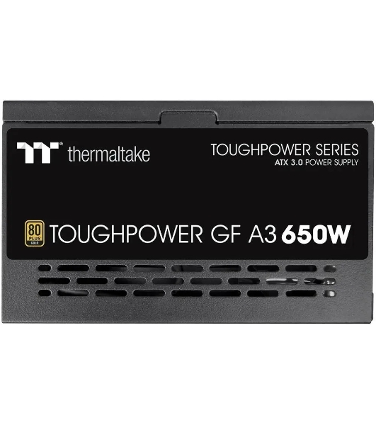 Блок питания Thermaltake Toughpower GF A3 (PS-TPD-0650FNFAGE-H), 650Вт, 80 PLUS Gold, 120мм, модульный, черный