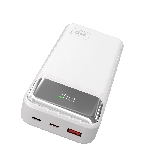 Портативный аккумулятор MORE CHOICE (4620202552785) PB29-20 20000mAh 1USB+2Type-C 3.0A 22.5W+PD20W+QC3.0, белый, фото5