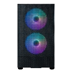 Компьютерный корпус ZALMAN P30 AIR, MATX, BLACK, WINDOW, 2xCombo (3.5'' or 2.5''), 3x2.5', 1xUSB TYPE-C, 1xUSB3.0, FRONT 2x140мм ARGb, REAR 1x140мм ARGb, фото4