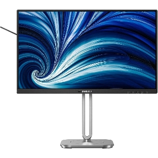 Монитор 23.8' Philips 24B2N4200 IPS 1920x1080, 120 Гц, 4 мс, 16:9, 300 кд/м², HDMI 1.4, DP 1.2, USB Hub (4x USB 3.2), динамики (2x2 Вт), 3.5 Jack, Adaptive-Sync, черный