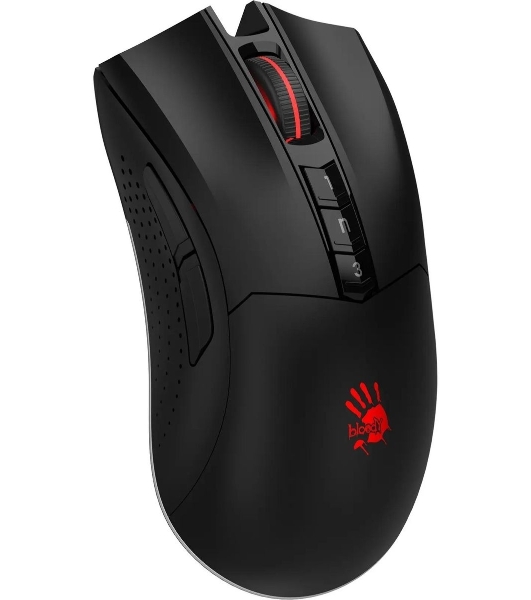 Мышь беспроводная A4Tech Bloody R90 Plus черный, 5000 dpi, радиоканал, USB, кнопки - 8