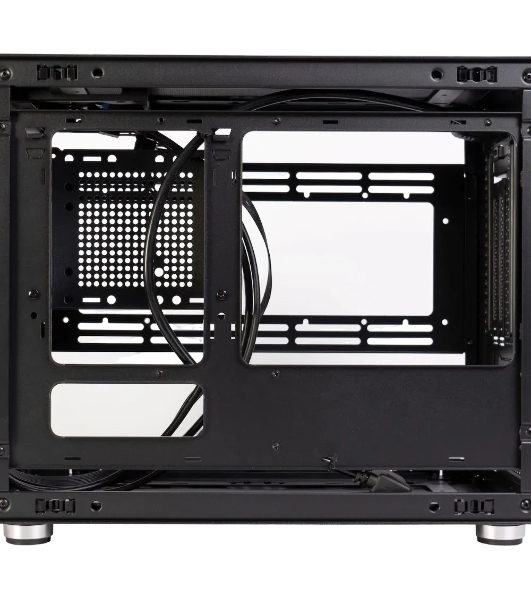 Корпус Midtower mATX Eurocase 00-01064257 MI05 черный без БП закаленное стекло USB 3.0