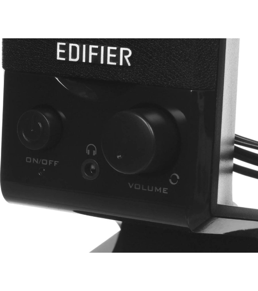 Акустическая система Edifier M1250 черный 2.0 активные