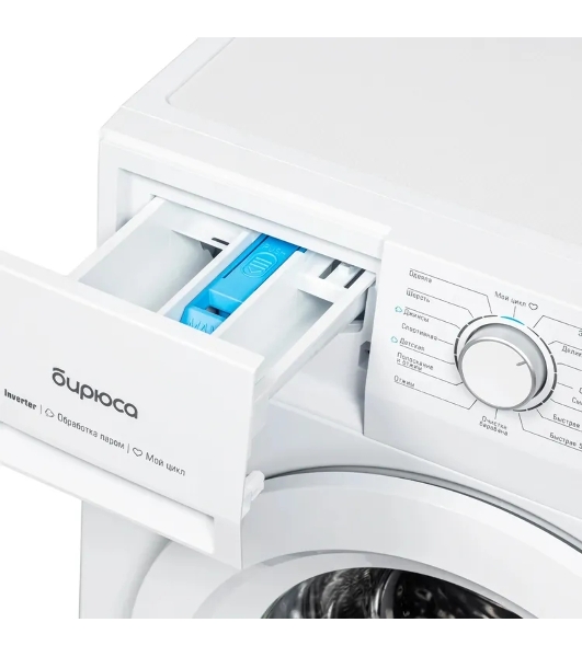 Стиральная машина Бирюса WM-ML814/10 белый, загрузка фронтальная 8 кг, 1400 об/мин, класс A+++