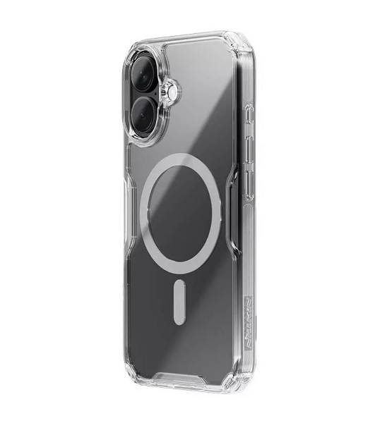 Чехол Nature TPU Pro Magnetic Case, белый, (AP iP16 Plus)