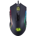 Мышь проводная Redragon Trident Lite черный, 8000 dpi, USB, кнопки - 7, фото 1