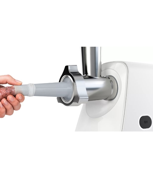 Мясорубка электрическая Bosch MFW2517W 1500 Вт, 1.7 кг/мин, белый