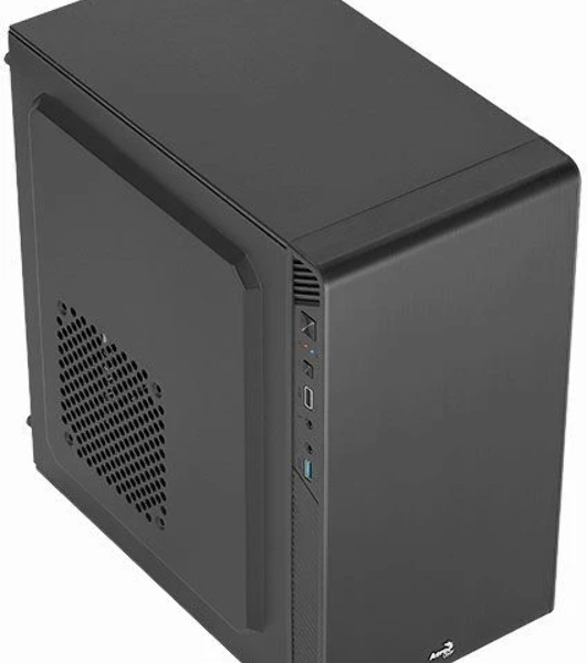 Компьютерный корпус Aerocool/Formula CS-106-S-BK-v1 черный без БП mATX 1x120мм 1xUSB 2.0 1xUSB 3.0 audio