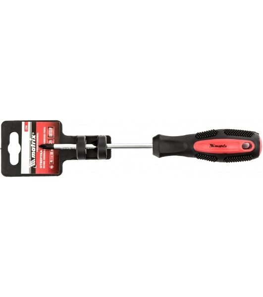 Отвертка Matrix Anti-Slip 12244 PH1 х 100 мм, CrV, двухкомп. рукоятка