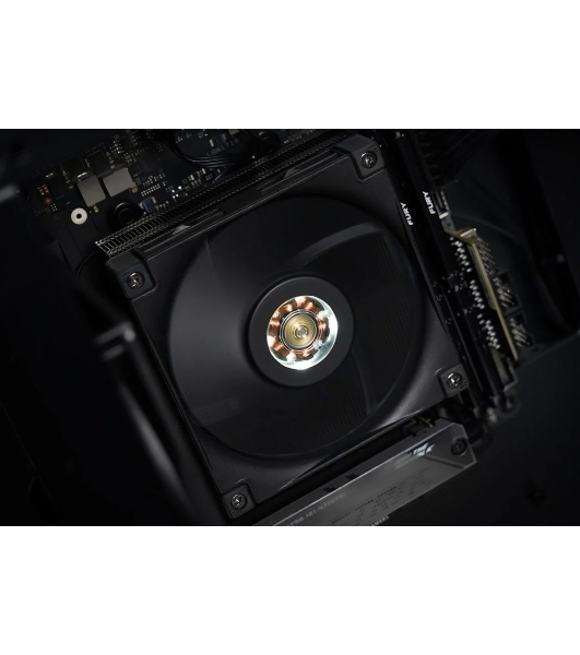 Кулер для процессора DEEPCOOL AN400 черный, 92 мм, алюминий/медь, 2950 об/мин, 23.2 дБ, 4 pin, 150 Вт, 52.5 мм