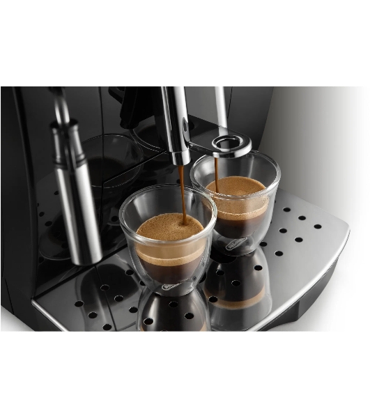 Кофемашина автоматическая DeLonghi ECAM 22.114B черный, исп. кофе - молотый/зерновой, 1.8 л, 1450 Вт, 15 бар