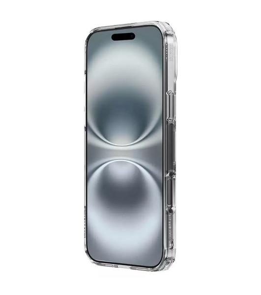 Чехол Nature TPU Pro Magnetic Case, белый, (AP iP16 Plus)