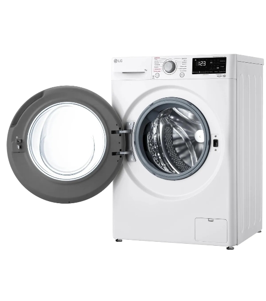 Стиральная машина LG F2V3HS4W белый, загрузка фронтальная 7 кг, 1200 об/мин., класс: A