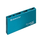 USB-концентраторы Defender Septima Slim, USB 2.0, USB 7 портов, блок питания/USB, фото2