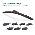 Щетка стеклоочистителя GOODYEAR GY000446 PREMIUM 26''/65 см бескаркасная, фото4