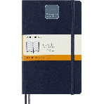 Блокнот Moleskine CLASSIC SOFT EXPENDED QP616EXPB20 Large 130х210 мм, 400 страниц, линейка, мягкая обложка, синий сапфир, фото 1