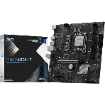 Материнская плата MSI PRO H810M-E, LGA 1851, Intel H810, 2xDDR5 (до 128 ГБ), 4xSATA, 1xM.2 (PCIe 4.0 x4), 1xPCIe 5.0 x16, 1xPCIe x1, 1xHDMI, 1xDP, 1x2.5Gb LAN, 2xUSB-A 5Gbps, 4xUSB-A 2.0, 3x3.5 мм, 7.1, чёрный, mATX, фото 1