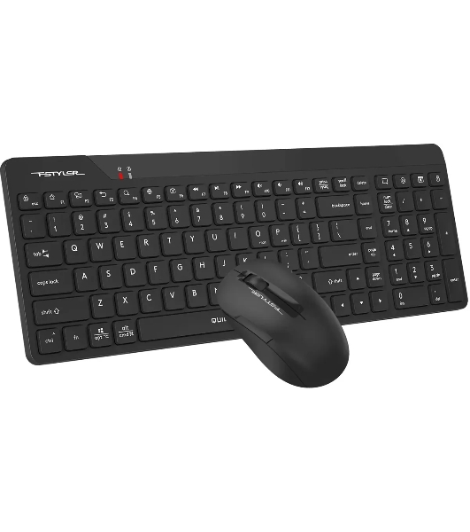Комплект клавиатура+мышь A4Tech FStyler FG2300 Air2 беспроводной, USB, 1200 DPI, чёрный