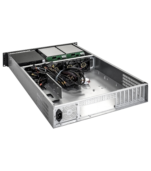 Серверный корпус ExeGate Pro 2U660-HS06 (RM 19', высота 2U, глубина 660, БП 1200ADS, 6xHotSwap, USB)