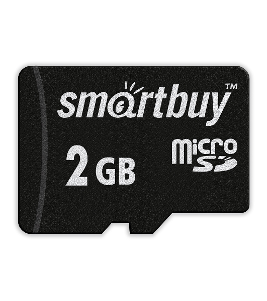 Флеш карта MicroSD (Transflash) Smartbuy 2 Gb (без адаптера)
