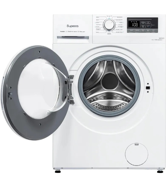 Стиральная машина Бирюса WM-ML814/10 белый, загрузка фронтальная 8 кг, 1400 об/мин, класс A+++