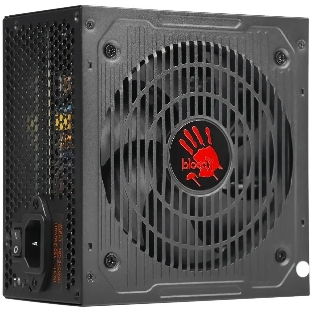 Блок питания Bloody BD-PS500W, 500Вт, 80 PLUS белый, 120мм,черный