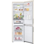 Холодильник LG GC-B459AEMW бежевый двухкамерный 234/110л морозилка снизу, No Frost, фото11