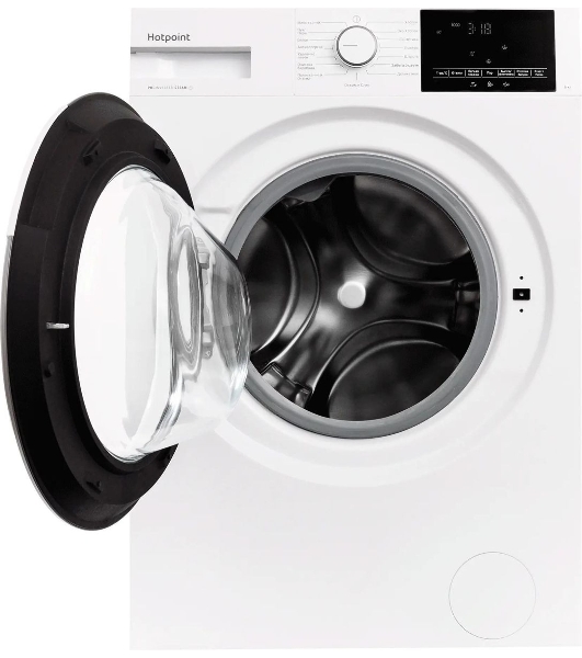 Стиральная машина Hotpoint WSH 6090 VWW белая, загрузка фронтальная 6 кг, 1000 об/мин, класс A