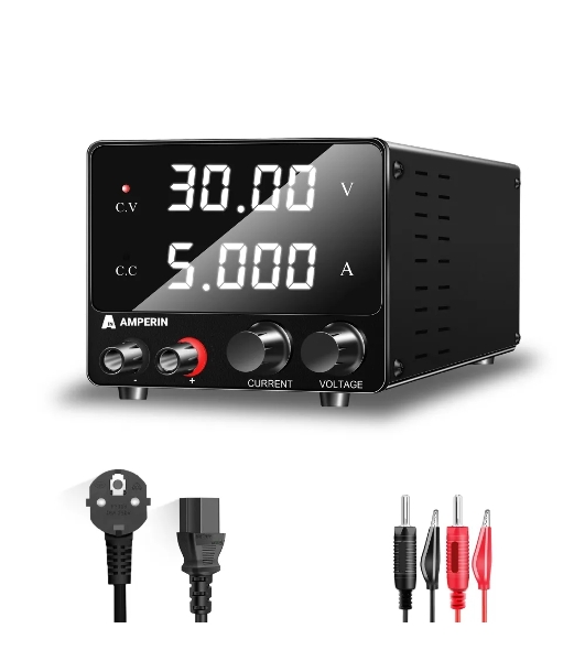 Лабораторный блок питания Amperin AI-F305 mini 30V, 5A, 0,15 кВт
