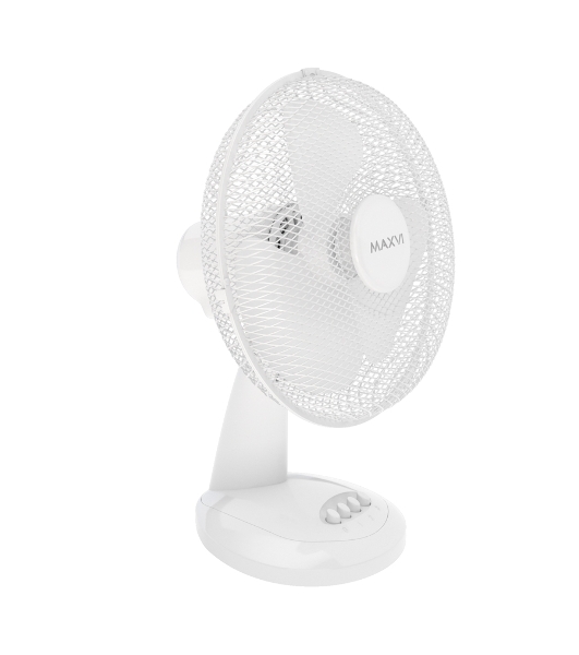 Вентилятор Maxvi FD1240 белый, напольный, 45 Вт, 3 скорости, 40 см