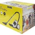 Пылесос Karcher VC 3 белый/черный, 250/700 Вт, уборка сухая, пылесборник контейнер 0.9 л, фото2