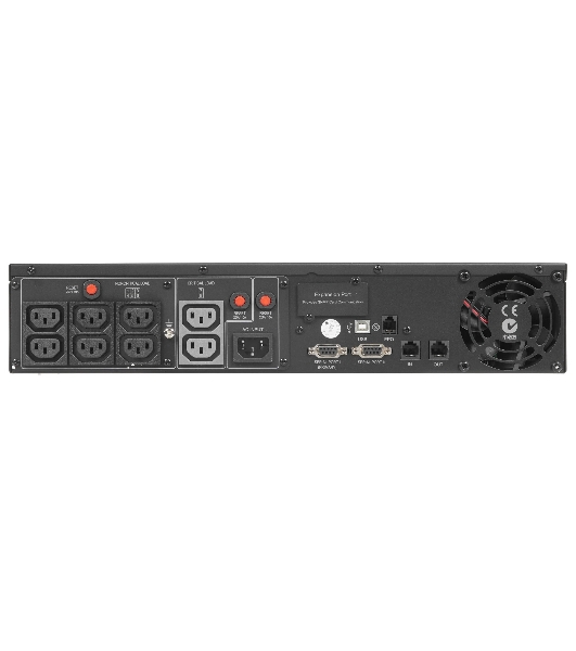 Источник бесперебойного питания CyberPower PR1500ELCDRT2U/1500 ВА/1350 Вт/USB/RJ-11/RJ-45/8 х IEC 320 C13 (компьютерная)