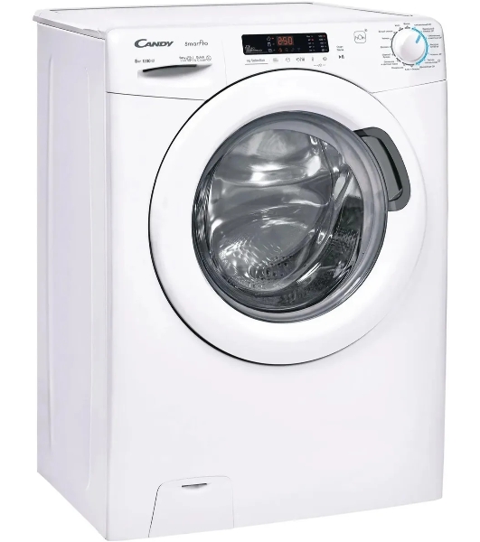 Стиральная машина Candy CSH44283DW/2-07 белый, загрузка фронтальная 8кг, 1200 об/мин., класс: А