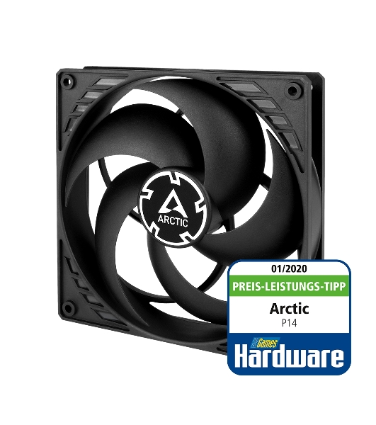 Вентилятор для корпуса Case fan ARCTIC P14 (черный) - retail (ACFAN00123A)
