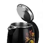 Чайник электрический BQ KT1702P черный-Цветы, фото3