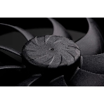 Вентилятор корпусной Noctua NF-A14x25r G2 PWM chromax.black, 140 мм, 1500 об/мин, 22.8 дБ, 4-pin PWM, без подсветки, черный, фото4