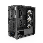 Компьютерный корпус Miditower ExeGate EVO-9205 (ATX, без БП, с окном, 1*USB+1*USB 3.0, аудио, 3 вент. 12см с RGb подсветкой), фото5