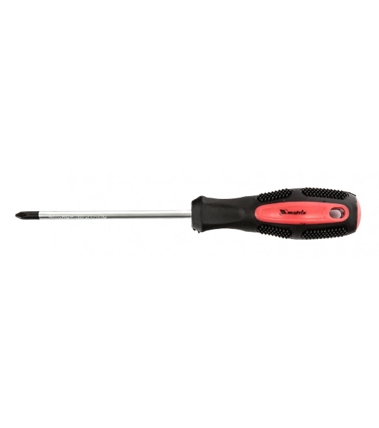 Отвертка Matrix Anti-Slip 12244 PH1 х 100 мм, CrV, двухкомп. рукоятка