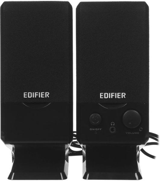 Акустическая система Edifier M1250 черный 2.0 активные