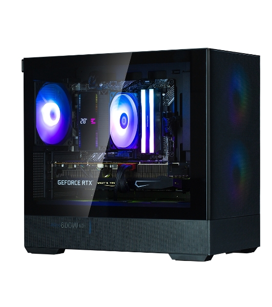 Компьютерный корпус ZALMAN P30 AIR, MATX, BLACK, WINDOW, 2xCombo (3.5'' or 2.5''), 3x2.5', 1xUSB TYPE-C, 1xUSB3.0, FRONT 2x140мм ARGb, REAR 1x140мм ARGb