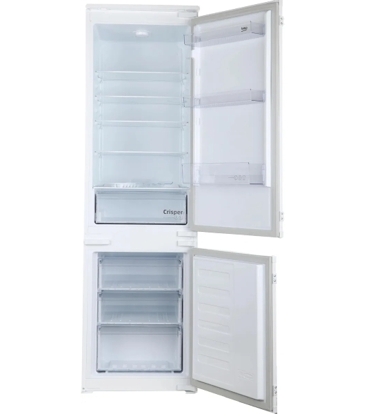 Встраиваемый холодильник Beko BCSA2750 двухкамерный белый