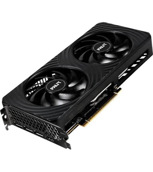 Видеокарта Palit GeForce RTX 5050 DUAL OC, NVIDIA RTX 5050, 8 ГБ GDDR6, 128 бит, PCI-e 5.0, 1xHDMI, 3xDP, 2647 МГц