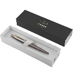 Ручка шариковая Parker Jotter Grey Core GT (2213723) M, синие чернила, подарочная коробка, фото 1