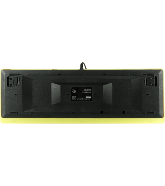 Клавиатура проводная A4Tech Bloody B810RC Punk USB желтый/черный