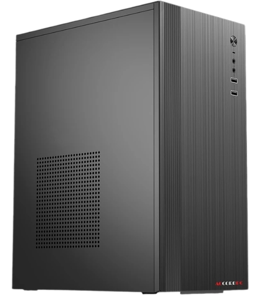 Корпус ACCORD ACC-M802, Mini-Tower, чёрный